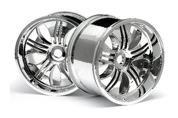 Tremor Wheel Chrome (115X70Mm 7Inch/2Pcs) in the group TOYS, KIDS & BABY PRODUCTS / Radio controlled / Spare parts & Extra accessories / HPI / Rims / Offroad at TP E-commerce Nordic AB (A03058)