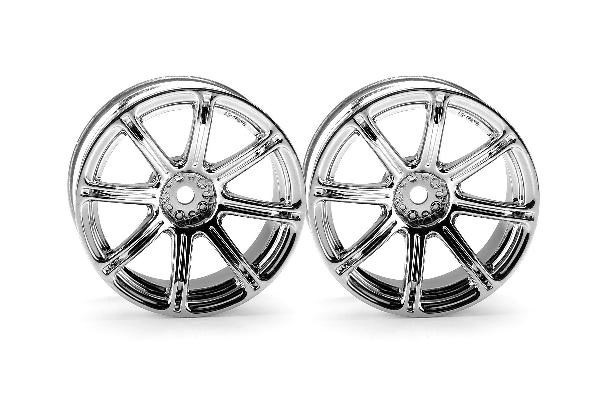 Work Emotion Xc8 Wheel 26Mm Chrome (6Mm Offset) in the group TOYS, KIDS & BABY PRODUCTS / Radio controlled / Spare parts & Extra accessories / HPI / Rims / Onroad at TP E-commerce Nordic AB (A03078)