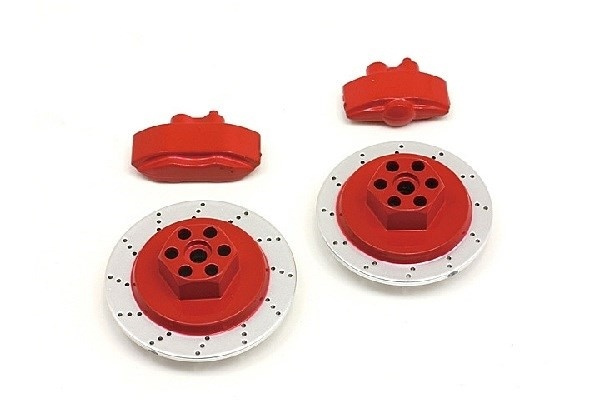 E10 Brake Disc & Caliper Set (Red) in the group TOYS, KIDS & BABY PRODUCTS / Radio controlled / Spare parts & Extra accessories / HPI / Spare parts & Tuning / Drivelines at TP E-commerce Nordic AB (A03103)