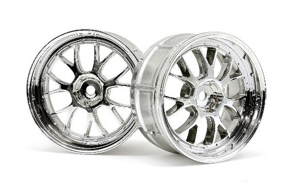 Lp29 Lm-R Wheel Chrome (2Pcs) in the group TOYS, KIDS & BABY PRODUCTS / Radio controlled / Spare parts & Extra accessories / HPI / Rims / Onroad at TP E-commerce Nordic AB (A03104)