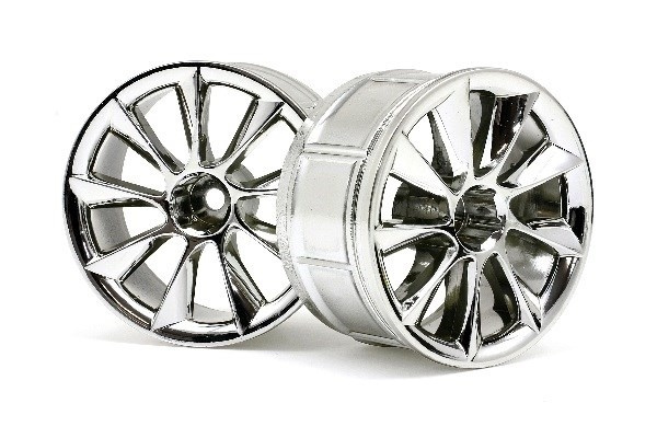 Lp32 Wheel Atg Rs8 Chrome (2Pcs) in the group TOYS, KIDS & BABY PRODUCTS / Radio controlled / Spare parts & Extra accessories / HPI / Rims / Onroad at TP E-commerce Nordic AB (A03108)