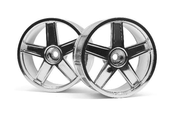 Lp29 Wheel Mf Type Chrome (3Mm Offset/2Pcs) in the group TOYS, KIDS & BABY PRODUCTS / Radio controlled / Spare parts & Extra accessories / HPI / Rims / Onroad at TP E-commerce Nordic AB (A03119)