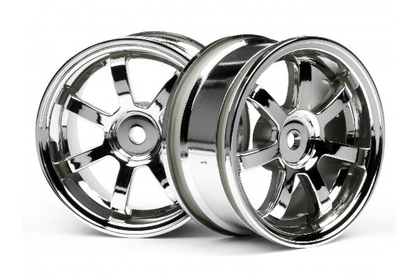 Mag7 Wheels 26Mm Chrome (0Mm Off Set) in the group TOYS, KIDS & BABY PRODUCTS / Radio controlled / Spare parts & Extra accessories / HPI / Rims / Onroad at TP E-commerce Nordic AB (A03122)
