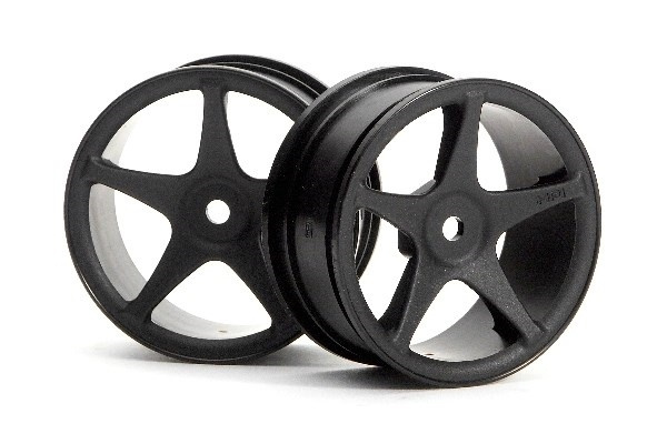 Super Star Wheels 26Mm Black (1Mm Offset) in the group TOYS, KIDS & BABY PRODUCTS / Radio controlled / Spare parts & Extra accessories / HPI / Rims / Onroad at TP E-commerce Nordic AB (A03126)