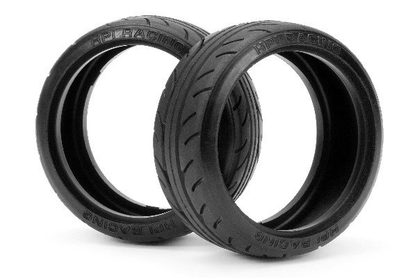Super Drift Tire 26Mm Radial (Type A/2Pcs) in the group TOYS, KIDS & BABY PRODUCTS / Radio controlled / Spare parts & Extra accessories / HPI / Tires / Onroad at TP E-commerce Nordic AB (A03158)