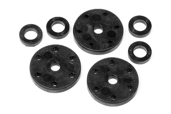 6 Holes Shock Piston Set (Holes 1.2/1.3/1.4mm) in the group TOYS, KIDS & BABY PRODUCTS / Radio controlled / Spare parts & Extra accessories / HPI / Spare parts & Tuning / Shock absorbers at TP E-commerce Nordic AB (A03275)
