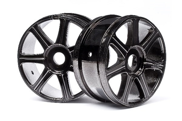 Hb Edge Wheel (Black Chrome/2Pcs) in the group TOYS, KIDS & BABY PRODUCTS / Radio controlled / Spare parts & Extra accessories / HPI / Rims / Offroad at TP E-commerce Nordic AB (A03356)