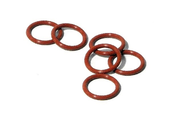 Silicone O-Ring S10 (6 Pcs) in the group TOYS, KIDS & BABY PRODUCTS / Radio controlled / Spare parts & Extra accessories / HPI / Spare parts & Tuning / Shock absorbers at TP E-commerce Nordic AB (A03368)