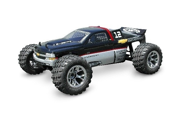 Chevrolet Silverado Truck Body (Nitro Mt/Rush) in the group TOYS, KIDS & BABY PRODUCTS / Radio controlled / Spare parts & Extra accessories / HPI / Car Bodies & Accessories / Offroad body (Transparent) at TP E-commerce Nordic AB (A03417)