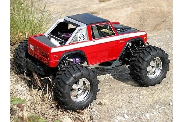 1973 Ford Bronco Body in the group TOYS, KIDS & BABY PRODUCTS / Radio controlled / Spare parts & Extra accessories / HPI / Car Bodies & Accessories / Offroad body (Transparent) at TP E-commerce Nordic AB (A03421)
