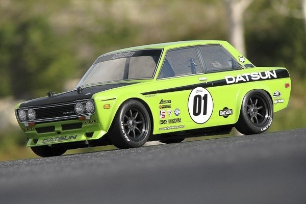 Datsun 510 Body (Wb225Mm.F0/R3Mm) in the group TOYS, KIDS & BABY PRODUCTS / Radio controlled / Spare parts & Extra accessories / HPI / Car Bodies & Accessories / Onroad body (Transparent) at TP E-commerce Nordic AB (A03427)
