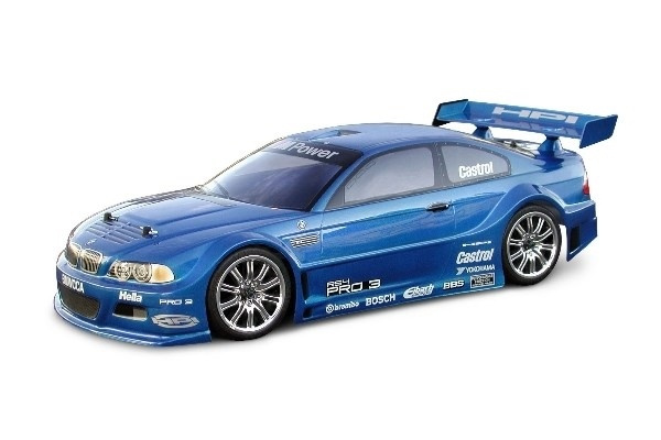 BMW M3 GT Body (190mm) in the group TOYS, KIDS & BABY PRODUCTS / Radio controlled / Spare parts & Extra accessories / HPI / Car Bodies & Accessories / Onroad body (Transparent) at TP E-commerce Nordic AB (A03464)