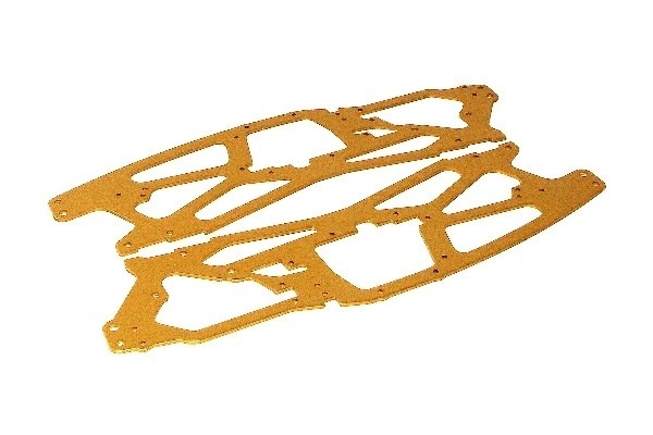 Main Chassis 2.5Mm (Gold/2Pcs) in the group TOYS, KIDS & BABY PRODUCTS / Radio controlled / Spare parts & Extra accessories / HPI / Spare parts & Tuning / Chassis parts at TP E-commerce Nordic AB (A03466)