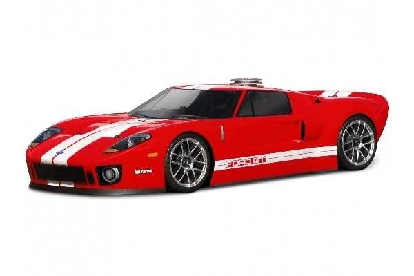 Ford Gt Body (200Mm/Wb255Mm) in the group TOYS, KIDS & BABY PRODUCTS / Radio controlled / Spare parts & Extra accessories / HPI / Car Bodies & Accessories / Onroad body (Transparent) at TP E-commerce Nordic AB (A03491)