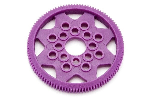 Spur Gear 106 Tooth (64 Pitch / 0.4M)(W/O Balls) in the group TOYS, KIDS & BABY PRODUCTS / Radio controlled / Spare parts & Extra accessories / HPI / Spare parts & Tuning / Gears at TP E-commerce Nordic AB (A03518)