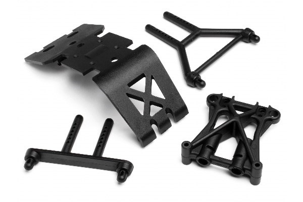 Skid Plate/Shock Tower Set in the group TOYS, KIDS & BABY PRODUCTS / Radio controlled / Spare parts & Extra accessories / HPI / Spare parts & Tuning / Chassis parts at TP E-commerce Nordic AB (A03557)