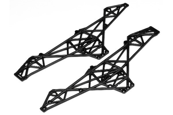 Main Chassis Set (Black) in the group TOYS, KIDS & BABY PRODUCTS / Radio controlled / Spare parts & Extra accessories / HPI / Spare parts & Tuning / Chassis parts at TP E-commerce Nordic AB (A03665)