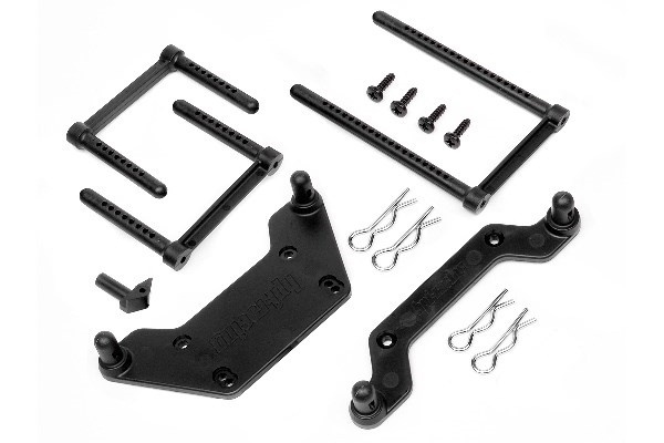 Body Mount Set 89X287Mm (Wheely King) in the group TOYS, KIDS & BABY PRODUCTS / Radio controlled / Spare parts & Extra accessories / HPI / Spare parts & Tuning / Chassis parts at TP E-commerce Nordic AB (A03756)