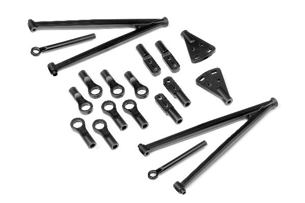 Rod End Set 113Mm (Wheely King) in the group TOYS, KIDS & BABY PRODUCTS / Radio controlled / Spare parts & Extra accessories / HPI / Spare parts & Tuning / Shock absorbers at TP E-commerce Nordic AB (A03757)