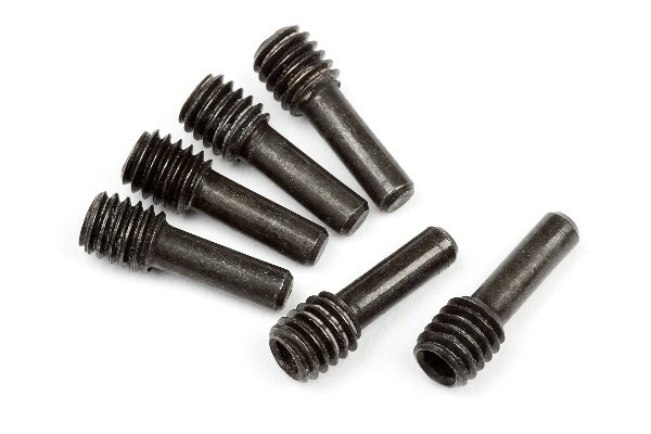 Screw Shaft M4X2.5X12Mm (Black/6Pcs) in the group TOYS, KIDS & BABY PRODUCTS / Radio controlled / Spare parts & Extra accessories / HPI / Spare parts & Tuning / Drivelines at TP E-commerce Nordic AB (A03819)