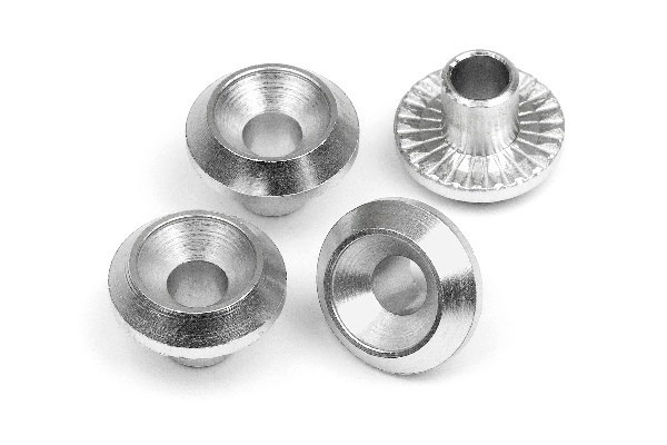 Wheel Washer (Silver/4Pcs) in the group TOYS, KIDS & BABY PRODUCTS / Radio controlled / Spare parts & Extra accessories / HPI / Screws / Mounts / Discs at TP E-commerce Nordic AB (A04045)