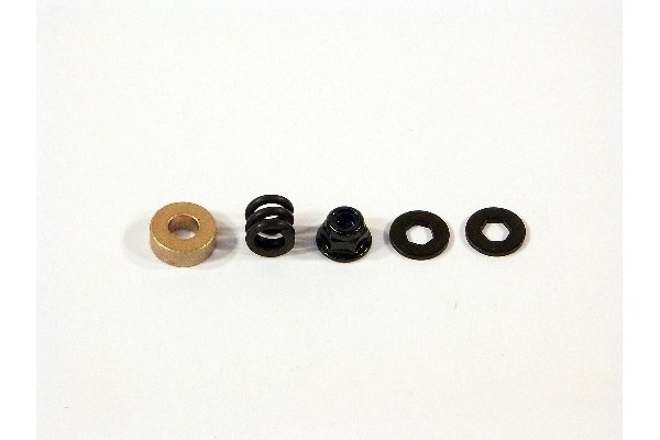 Spring 4.9X8X7Mm W. Wshr 4.3X10X1.0Mm Hex -Blk Set in the group TOYS, KIDS & BABY PRODUCTS / Radio controlled / Spare parts & Extra accessories / HPI / Spare parts & Tuning / Drivelines at TP E-commerce Nordic AB (A04068)