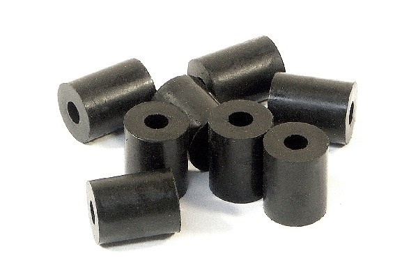 Rubber Tube 3 X 8 10Mm (Shaped/Black/8Pcs) in the group TOYS, KIDS & BABY PRODUCTS / Radio controlled / Spare parts & Extra accessories / HPI / Spare parts & Tuning / Shock absorbers at TP E-commerce Nordic AB (A04073)