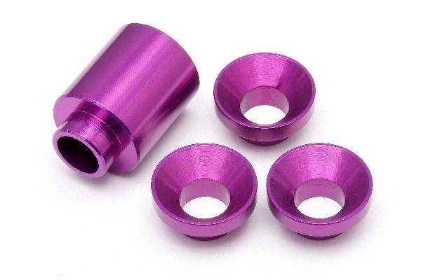 Spacer Set For Clutch Bell Holder (Purple) in the group TOYS, KIDS & BABY PRODUCTS / Radio controlled / Spare parts & Extra accessories / HPI / Spare parts & Tuning / Chassis parts at TP E-commerce Nordic AB (A04120)