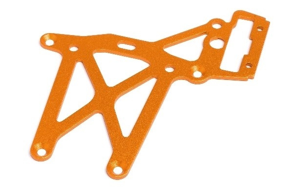 Rear Upper Plate (Orange) in the group TOYS, KIDS & BABY PRODUCTS / Radio controlled / Spare parts & Extra accessories / HPI / Spare parts & Tuning / Chassis parts at TP E-commerce Nordic AB (A04133)