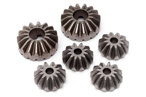 Bevel Gear Set (For #85427 Alloy Diff Case Set) in the group TOYS, KIDS & BABY PRODUCTS / Radio controlled / Spare parts & Extra accessories / HPI / Spare parts & Tuning / Drivelines at TP E-commerce Nordic AB (A04154)