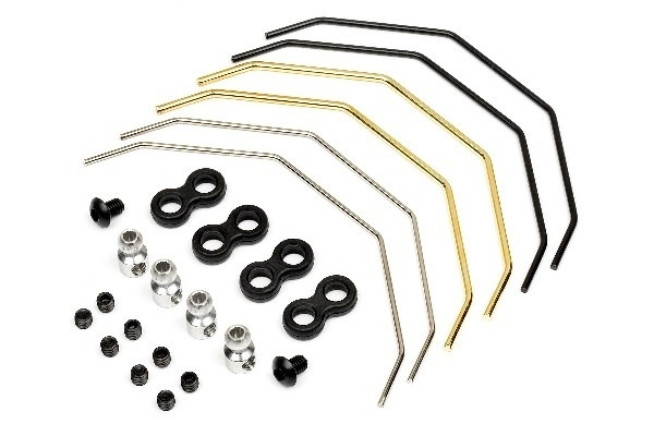 Sway Bar Set (Front/Rear/Cup Racer) in the group TOYS, KIDS & BABY PRODUCTS / Radio controlled / Spare parts & Extra accessories / HPI / Spare parts & Tuning / Shock absorbers at TP E-commerce Nordic AB (A04164)