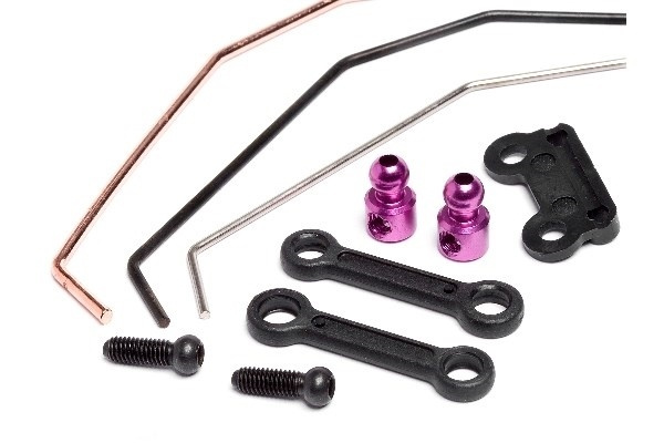 E10 Sway Bar Set in the group TOYS, KIDS & BABY PRODUCTS / Radio controlled / Spare parts & Extra accessories / HPI / Spare parts & Tuning / Shock absorbers at TP E-commerce Nordic AB (A04182)