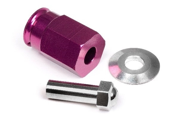 Aluminum Wide Hex Hub 12Mm (24Mm Wide/Purple) in the group TOYS, KIDS & BABY PRODUCTS / Radio controlled / Spare parts & Extra accessories / HPI / Spare parts & Tuning / Drivelines at TP E-commerce Nordic AB (A04193)