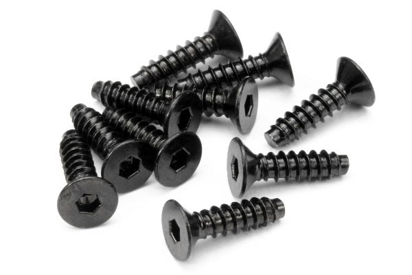 Tp Flat Head Screw M4X15Mm (Hex Socket/10Pcs) in the group TOYS, KIDS & BABY PRODUCTS / Radio controlled / Spare parts & Extra accessories / HPI / Screws / Mounts / Screws at TP E-commerce Nordic AB (A04237)