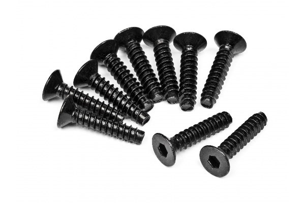 Tp. Flat Head Screw M4X18Mm (Hex Socket/10Pcs) in the group TOYS, KIDS & BABY PRODUCTS / Radio controlled / Spare parts & Extra accessories / HPI / Screws / Mounts / Screws at TP E-commerce Nordic AB (A04238)