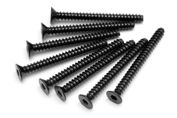 Tp Flat Head Screw M4X40Mm (Hex Socket/8Pcs) in the group TOYS, KIDS & BABY PRODUCTS / Radio controlled / Spare parts & Extra accessories / HPI / Screws / Mounts / Screws at TP E-commerce Nordic AB (A04239)