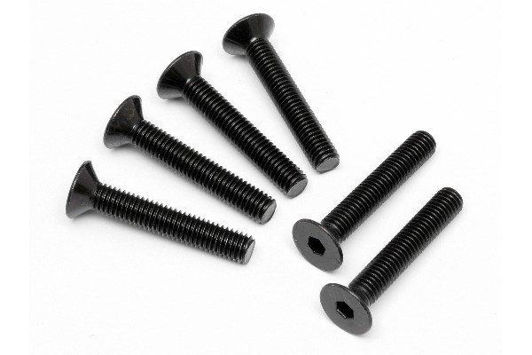Flat Head Screw M5X30Mm (Hex Socket/6Pcs) in the group TOYS, KIDS & BABY PRODUCTS / Radio controlled / Spare parts & Extra accessories / HPI / Screws / Mounts / Screws at TP E-commerce Nordic AB (A04248)