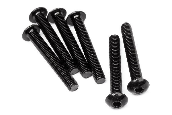 Button Head Screw M5X35Mm (Hex Socket/6Pcs) in the group TOYS, KIDS & BABY PRODUCTS / Radio controlled / Spare parts & Extra accessories / HPI / Screws / Mounts / Screws at TP E-commerce Nordic AB (A04253)