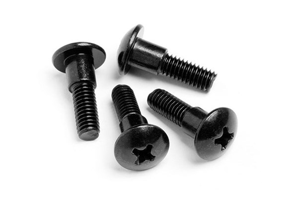 Step Screw M4X15Mm (4Pcs) in the group TOYS, KIDS & BABY PRODUCTS / Radio controlled / Spare parts & Extra accessories / HPI / Screws / Mounts / Screws at TP E-commerce Nordic AB (A04383)