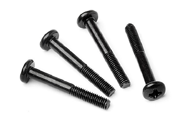 Step Screw M3X23Mm (4Pcs) in the group TOYS, KIDS & BABY PRODUCTS / Radio controlled / Spare parts & Extra accessories / HPI / Screws / Mounts / Screws at TP E-commerce Nordic AB (A04386)