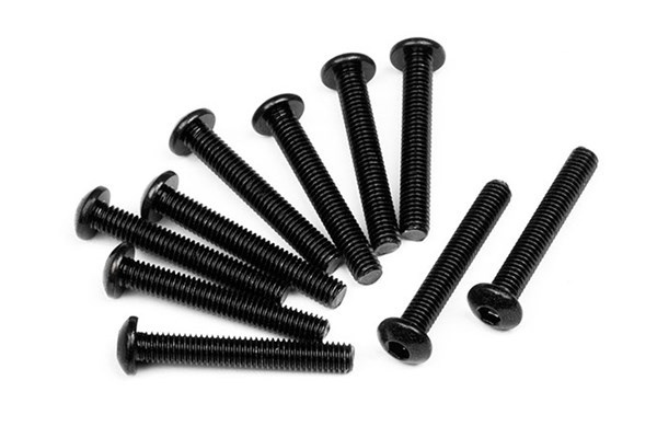 Button Head Screw M3X20Mm (10Pcs) in the group TOYS, KIDS & BABY PRODUCTS / Radio controlled / Spare parts & Extra accessories / HPI / Screws / Mounts / Screws at TP E-commerce Nordic AB (A04400)
