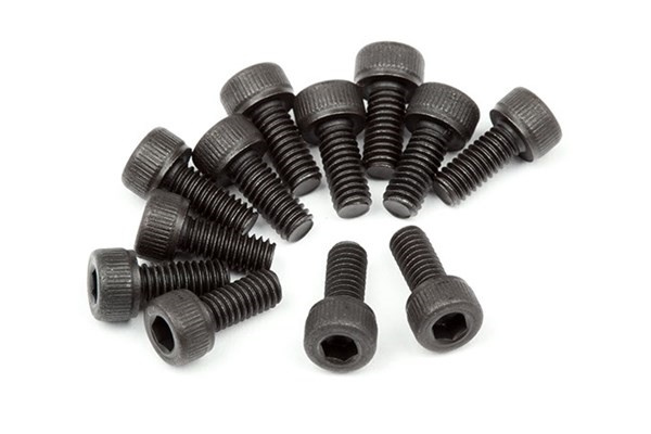 Cap Head Screw M2 6X6Mm (12 Pcs) in the group TOYS, KIDS & BABY PRODUCTS / Radio controlled / Spare parts & Extra accessories / HPI / Screws / Mounts / Screws at TP E-commerce Nordic AB (A04406)