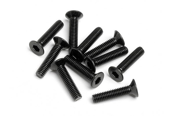 Flat Head Screw M2.5X12Mm (Hexsocket/10Pcs) in the group TOYS, KIDS & BABY PRODUCTS / Radio controlled / Spare parts & Extra accessories / HPI / Screws / Mounts / Screws at TP E-commerce Nordic AB (A04412)