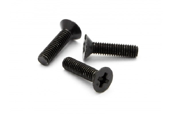 Flat Head Screw M3 X 12Mm (6Pcs) in the group TOYS, KIDS & BABY PRODUCTS / Radio controlled / Spare parts & Extra accessories / HPI / Screws / Mounts / Screws at TP E-commerce Nordic AB (A04429)