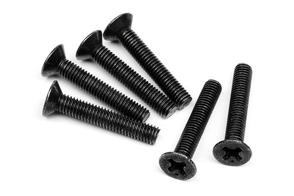 Flat Head Screw M3X18Mm (6Pcs) in the group TOYS, KIDS & BABY PRODUCTS / Radio controlled / Spare parts & Extra accessories / HPI / Screws / Mounts / Screws at TP E-commerce Nordic AB (A04431)