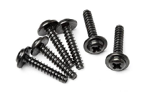 Tp. Flanged Screw M3X15Mm (6Pcs) in the group TOYS, KIDS & BABY PRODUCTS / Radio controlled / Spare parts & Extra accessories / HPI / Screws / Mounts / Screws at TP E-commerce Nordic AB (A04449)