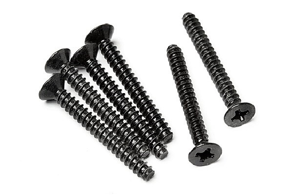 Tp. Flat Head Screw M3X25Mm (6Pcs) in the group TOYS, KIDS & BABY PRODUCTS / Radio controlled / Spare parts & Extra accessories / HPI / Screws / Mounts / Screws at TP E-commerce Nordic AB (A04464)