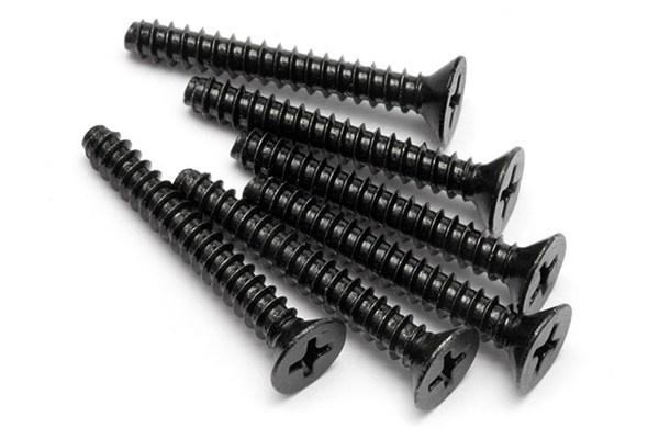 Tp. Flat Head Screw M4X30Mm (6Pcs) in the group TOYS, KIDS & BABY PRODUCTS / Radio controlled / Spare parts & Extra accessories / HPI / Screws / Mounts / Screws at TP E-commerce Nordic AB (A04477)
