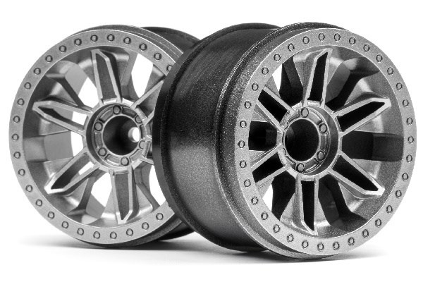 6-SHOT ST WHEEL (SILVER/2PCS) in the group TOYS, KIDS & BABY PRODUCTS / Radio controlled / Spare parts & Extra accessories / HPI / Rims / Offroad at TP E-commerce Nordic AB (A04554)