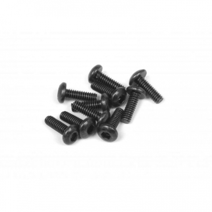 Button Head Screw M2x6mm (Hex Socket/10pcs) in the group TOYS, KIDS & BABY PRODUCTS / Radio controlled / Spare parts & Extra accessories / HPI / Screws / Mounts / Screws at TP E-commerce Nordic AB (A04568)
